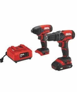 Skil PWRCore 20™ 20V Drill Driver and Impact Driver Kit - CB739001 - Drills & Drivers