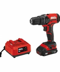 Skil PWRCORE 20-Volt Lithium-Ion Cordless 1/2" Drill Driver Kit - DL527502 - Drills & Drivers