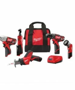 Milwaukee M12™ 5-Tool Combo Kit - 2498-25 - Other