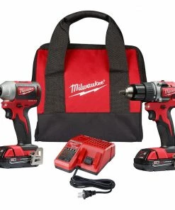 Milwaukee M18 Compact Brushless DD/ID Kit - 2892-22CT - Drills