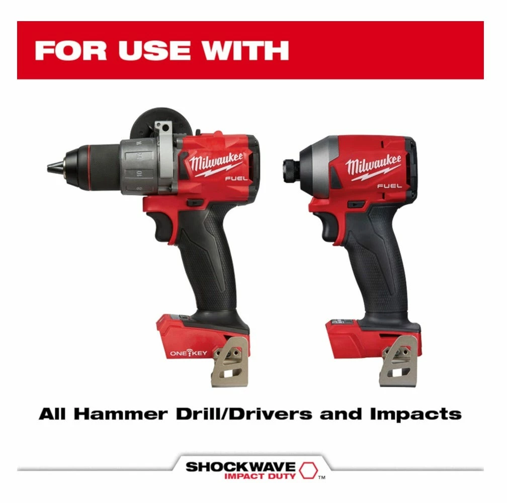 Milwaukee® 1/8" x 2" x 3-1/2" Shockwave™ Carbide Hammer Drill Bit - 48-20-9000 - Power Tool Accessories - Image 4