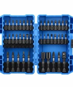 Real Work Tools™ Impact Driver Bit Set, 50 Piece - 66680 - Power Tool Accessories