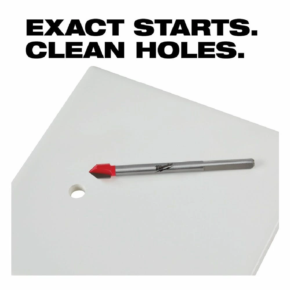 Milwaukee 5/16" Carbide Tipped Glass and Tile Drill Bit - 48-20-8983 - Power Tool Accessories - Image 4
