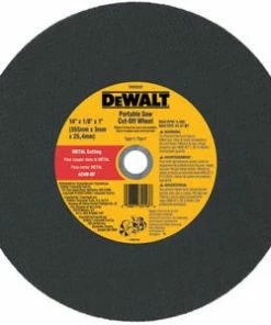 DeWalt 12" x 1/8" x 1" Metal Saw Cut Off Wheel DW8022 - Replacement Parts & Accessories