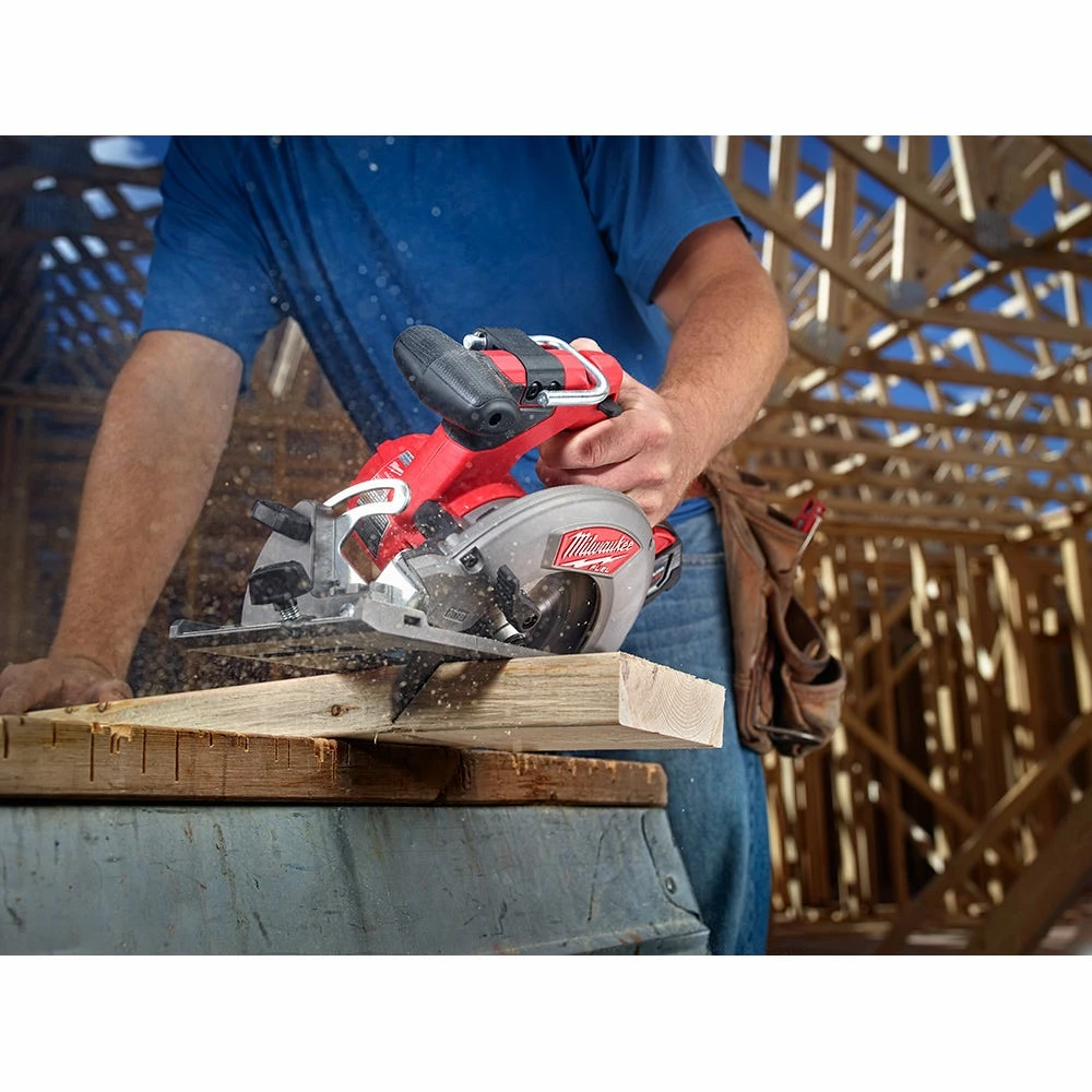 Milwaukee M18 18-Volt Lithium-Ion Brushless Cordless 6-1/2" Circular Saw, Tool Only - 2730-20 - Other - Image 8