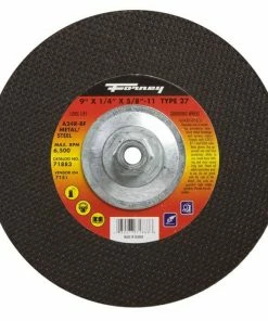 Forney Wheel Abrasive 9 x 1/4 Flat - Replacement Parts & Accessories