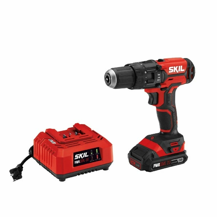 Skil 20V 1/2" Hammer Drill Kit With PWR CORE 20™ 5.0AH Lithium Battery HD527803 - Combo Kits