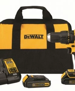 DeWalt 20 Volt MAX Lithium Ion Cordless Brushless Compact Drill/Driver - DCD777C2 - Drills & Drivers