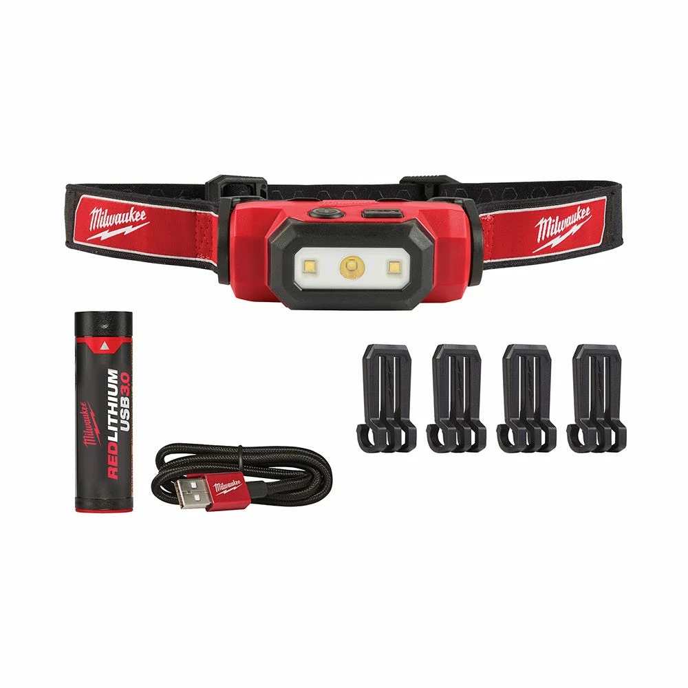 Milwaukee USB Rechargeable Hard Hat Headlamp 2111-21 - Flashlights - Image 10