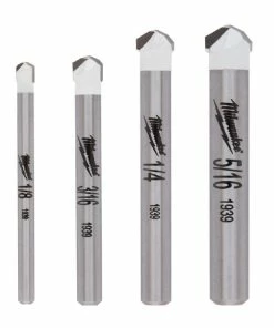 Milwaukee Natural Stone Bit Set, 4-Piece Set - 48-20-8998 - Power Tool Accessories