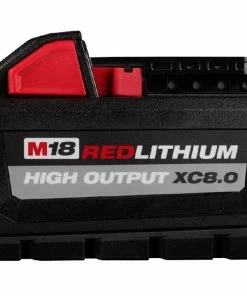 Milwaukee M18 18-Volt Red-Lithium High Output XC8.0 Battery - 48-11-1880 - Batteries & Chargers