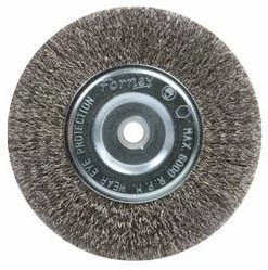 Forney Wire Wheel 6 inch x 1/2-5/8 inch Arbor Coarse - Replacement Parts & Accessories