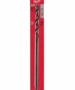 Milwaukee 1/2" Aircraft Length Black Oxide Drill Bit - 48-89-2776 - Drill Bits