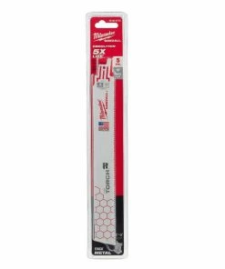 Milwaukee 9" 10 TPI The Torch Sawzall Blades, 5 Pack - 48-00-5713