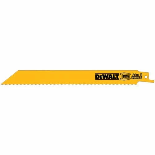 DeWalt Blade Reciprocating 6" 18 Tpi 5 Pk DW4811 - Replacement Parts & Accessories - Image 2