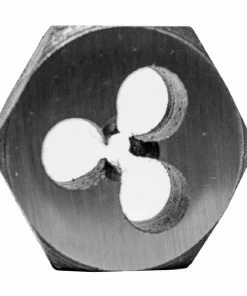 Century Drill & Tool Die Fractional Hexagon 1" Across Flats 12-24 National Coarse - 96106 - Power Tool Accessories