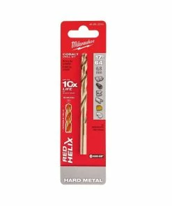 Milwaukee 17/64" Cobalt Red Helix - 48-89-2314 - Drill Bits