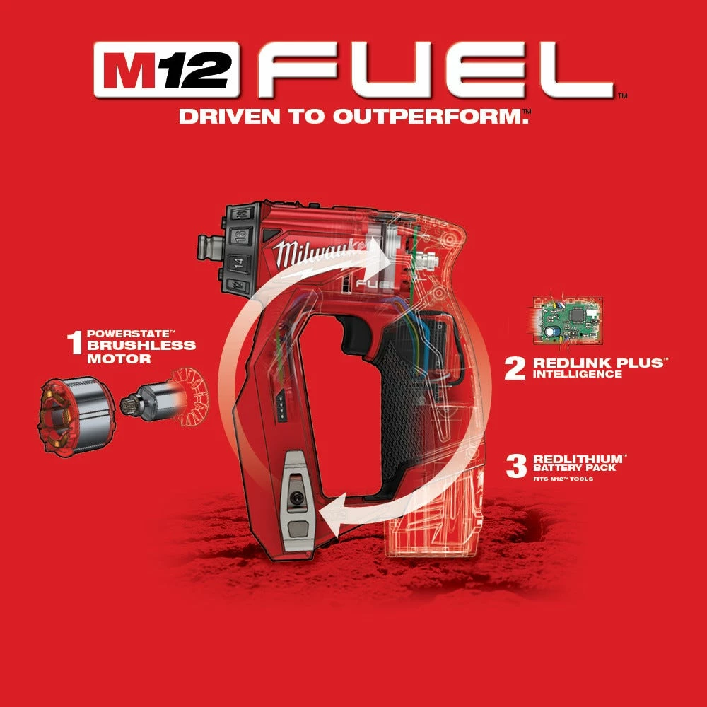 Milwaukee M12 FUEL™ Installation Drill/Driver - 2505-20 - Drills - Image 3