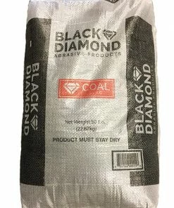 U.S. Minerals Black Diamond Blasting Abrasive 50 LBS Black - 1240 - Grinders, Polishers & Sanders