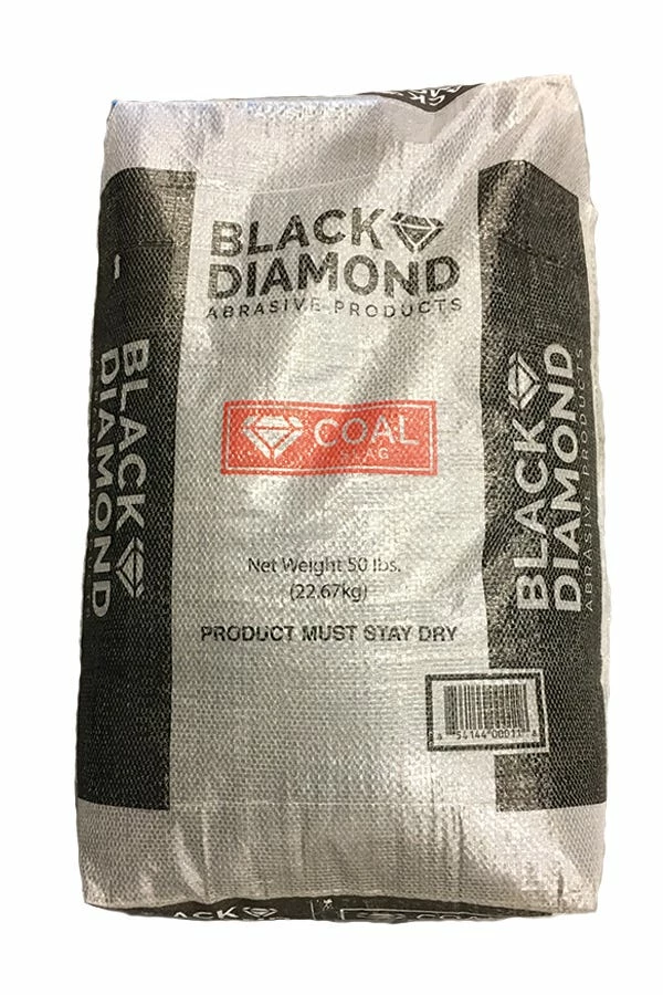U.S. Minerals Black Diamond Blasting Abrasive 50 LBS Black - 1240 - Grinders, Polishers & Sanders