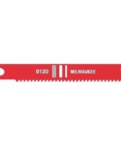 Milwaukee 2-3/4 Inch 18 TPI High Speed Steel Jig Saw Blade 5 Pack 48-42-0120 - Jig Saw Blades