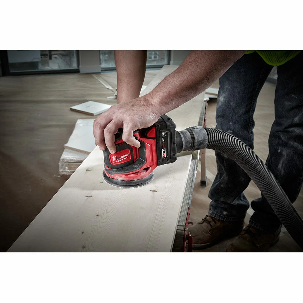 Milwaukee M18 18-Volt Lithium-Ion Cordless 5" Random Orbit Sander, Tool Only - 2648-20 - Other - Image 8