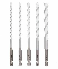 Milwaukee Shockwave™ Carbide Multi-Material Drill Bits, 5-Piece Kit - 48-20-8898 - Power Tool Accessories