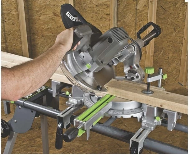 Genesis 10 Inch Cmpd Sliding Miter Saw GMSDR1015LC - Miter Saws - Image 5