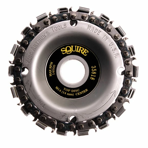 King Arthurs Tools Squire 18 Tooth Chain Saw Cutter 35818 - Benchtop Accessories