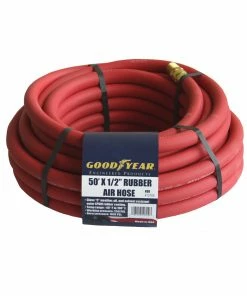 Goodyear Rubber Air Hose 50 ft x 1/2 inch 12709 - Power Tool Accessories