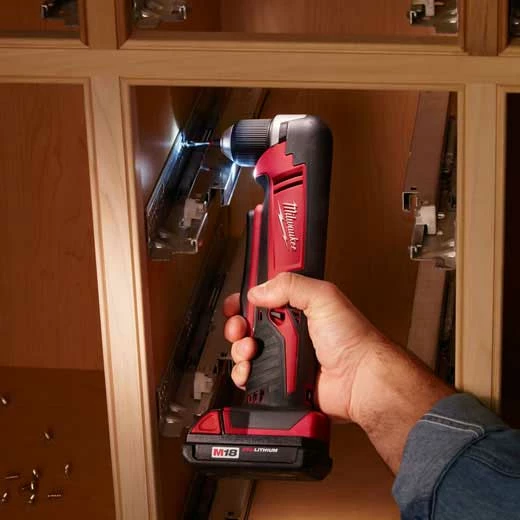 Milwaukee M18 Cordless Lithium Ion Right Angle Drill Bare Tool Only 2615-20 - Drills - Image 3