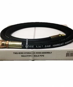 Royal Brass and Hose Hydraulic Hose Assembly - 1/4 Inch ID x 60 Inch - 1/4X60-BAX - Wiring Accessories