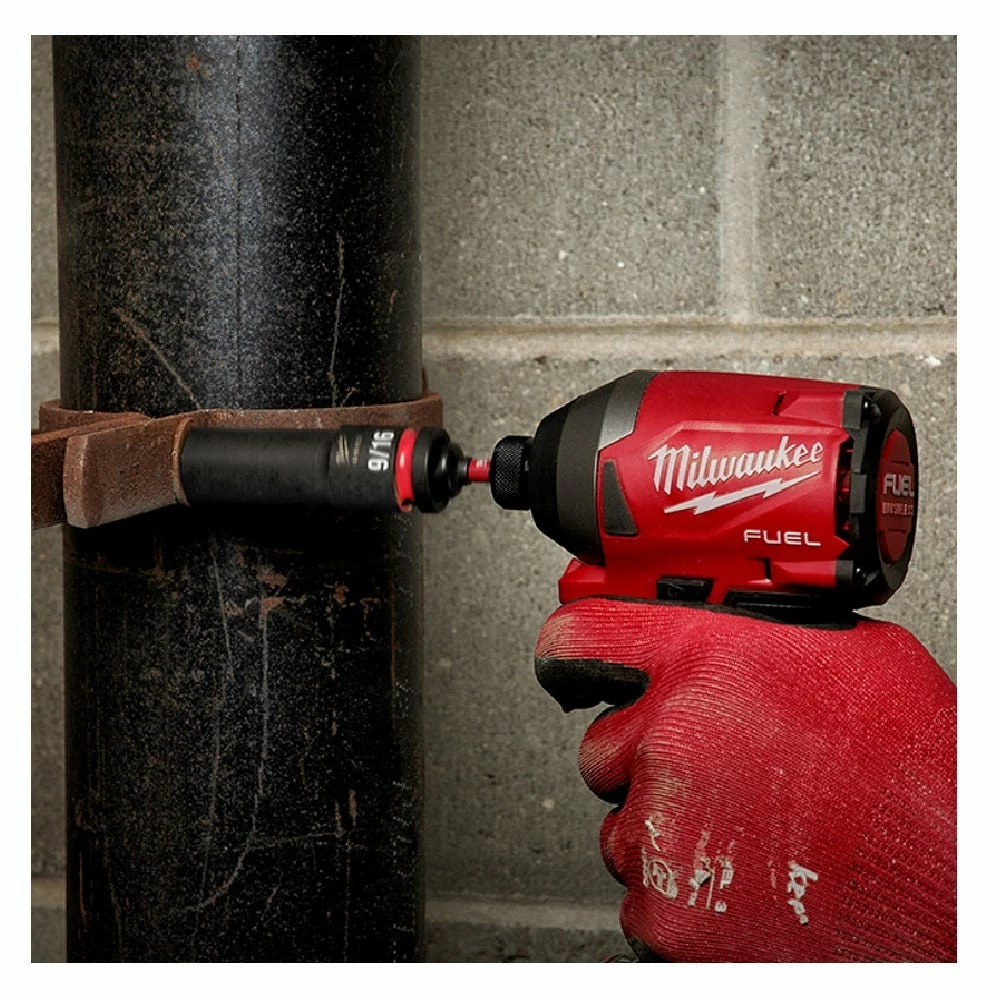 Milwaukee® Shockwave™ 1/4" Hex To 1/2" Square Socket Adapter - 48-32-5034 - Power Tool Accessories - Image 4