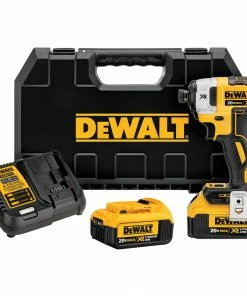 DeWalt 20V MAX XR 1/4" 3-Speed Impact Driver Kit - DCF887M2 - Drills & Drivers