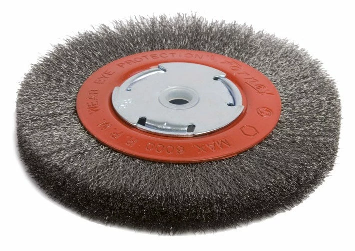 Forney Wire Wheel 6 inch x 1/2-5/8 inch Arborfine Narrow - Replacement Parts & Accessories - Image 2