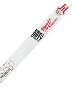 Milwaukee 9" 18 TPI Torch™ Thick Metal Cutting Sawzall Reciprocating Saw Blades, 5 Pack - 48-00-5788 - Hacksaws & Blades