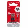 Milwaukee Shockwave 2-Piece Impact Torx T25 Insert Bits 3 Pack 48-32-4436 - Replacement Parts & Accessories