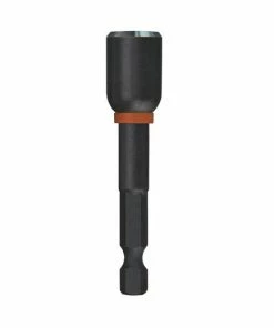 Milwaukee Shockwave Impact Duty 7/16" x 2-9/16" Alloy Steel Magnetic Nut Driver - 49-66-4536 - Drills & Drivers