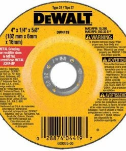 DeWalt 7" x 1/4" Metal Grinding Wheel DW4999 - Replacement Parts & Accessories