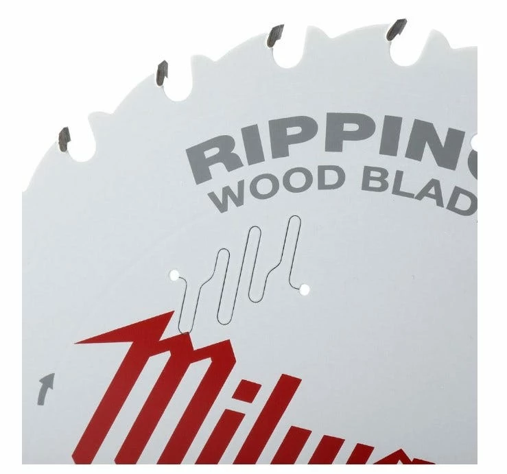 Milwaukee 10 Inch 24T Ripping Circular Saw Blade 48-40-1020 - Circular Saw Blades - Image 2