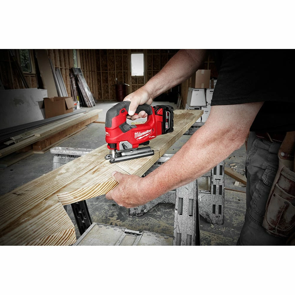 Milwaukee M18 Fuel 18-Volt Lithium-Ion Brushless/Cordless Jig Saw, Bare Tool - 2737-20 - Jigsaws - Image 11