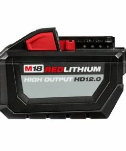 Milwaukee M18 RedLithium High Output HD12.0 Battery - 48-11-1812 - Batteries & Chargers
