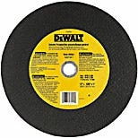DeWalt High Performance 14" Metal Chop Saw Wheel DW8002 - Replacement Parts & Accessories