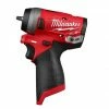 Milwaukee M12 Fuel 12-Volt Lithium-Ion Brushless Cordless Stubby 1/4" Impact Wrench - 2552-20 - Drills