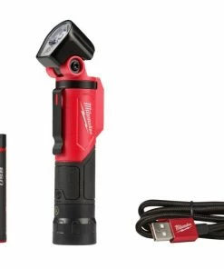 Milwaukee RedLithium 500 Lumen Pivoting USB Rechargeable LED Flashlight - 2113-21 - Replacement Parts & Accessories