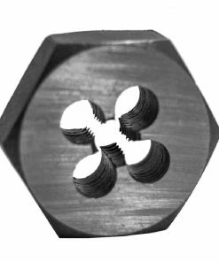 Century Drill & Tool Die Fractional Hexagon 1" Across Flats 5/16-24 National Fine - 96204 - Power Tool Accessories