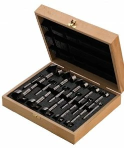 Fisch Wave Cutter Metric Forstner Bit Set in Wooden Box 16 Piece Set - FSA-298458 - Replacement Parts & Accessories