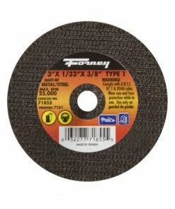 Forney Wheel Abrasive Cut Off 3 inch 71855 - Replacement Parts & Accessories