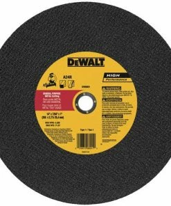 DeWalt 14" x 7/64" x 1 General Purpose Cutting Wheel DW8001 - Benchtop Accessories