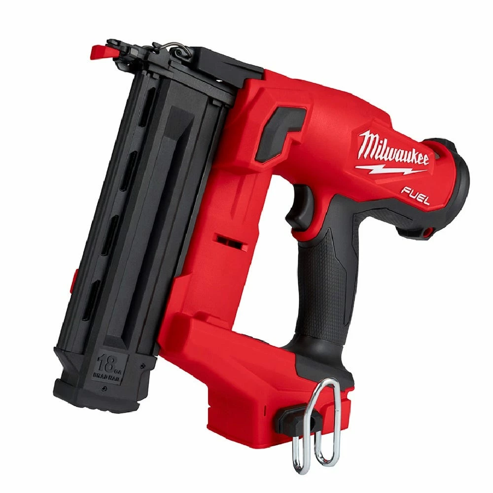 Milwaukee M18 FUEL™ 18 Volt Lithium Ion Brushless Cordless 18 Gauge Brad Nailer - 2746-20 - Nailers - Image 2